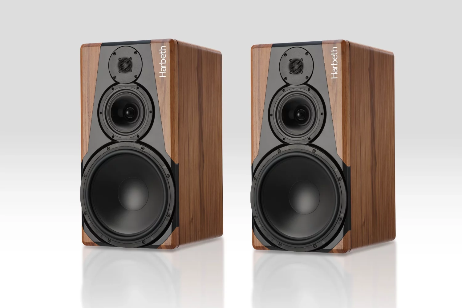 NLE-3_Walnut_loudspeaker_pair